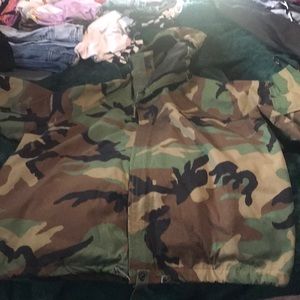 Arm jumpsuit pants and coat